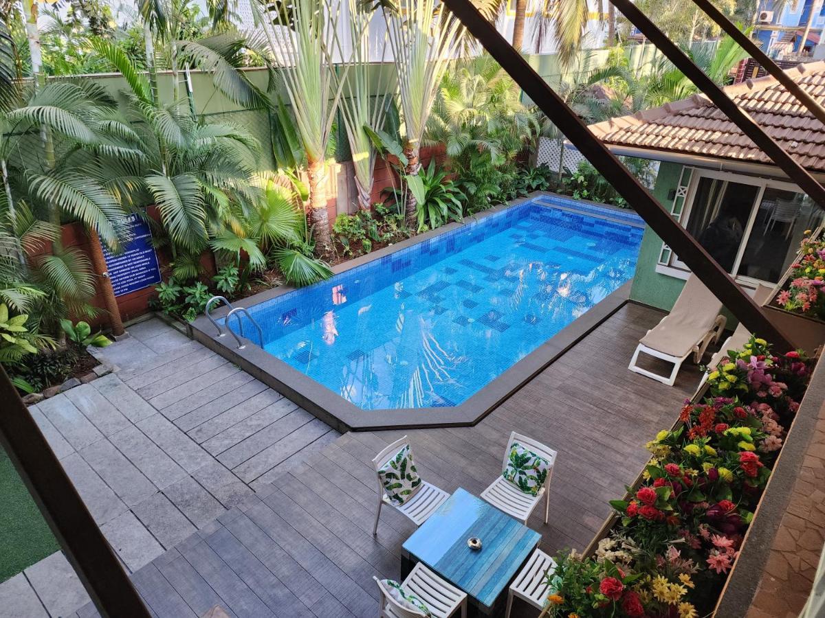 Beach 7 Mins Walk Luxury Villa Diva Calangute Exterior photo