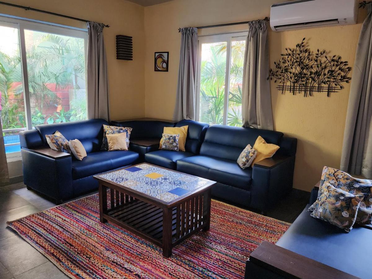 Beach 7 Mins Walk Luxury Villa Diva Calangute Exterior photo